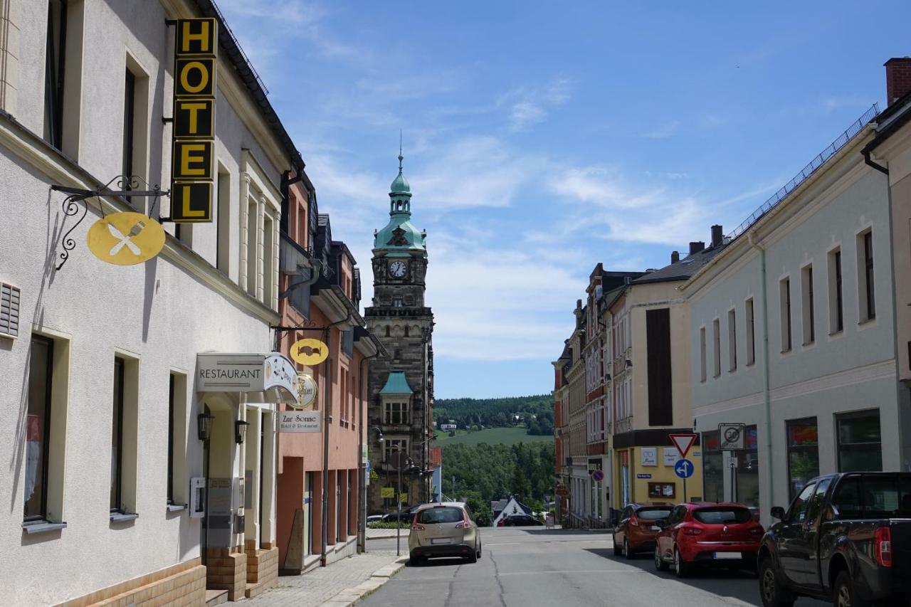 Hotel Zur Sonne Falkenstein  ภายนอก รูปภาพ
